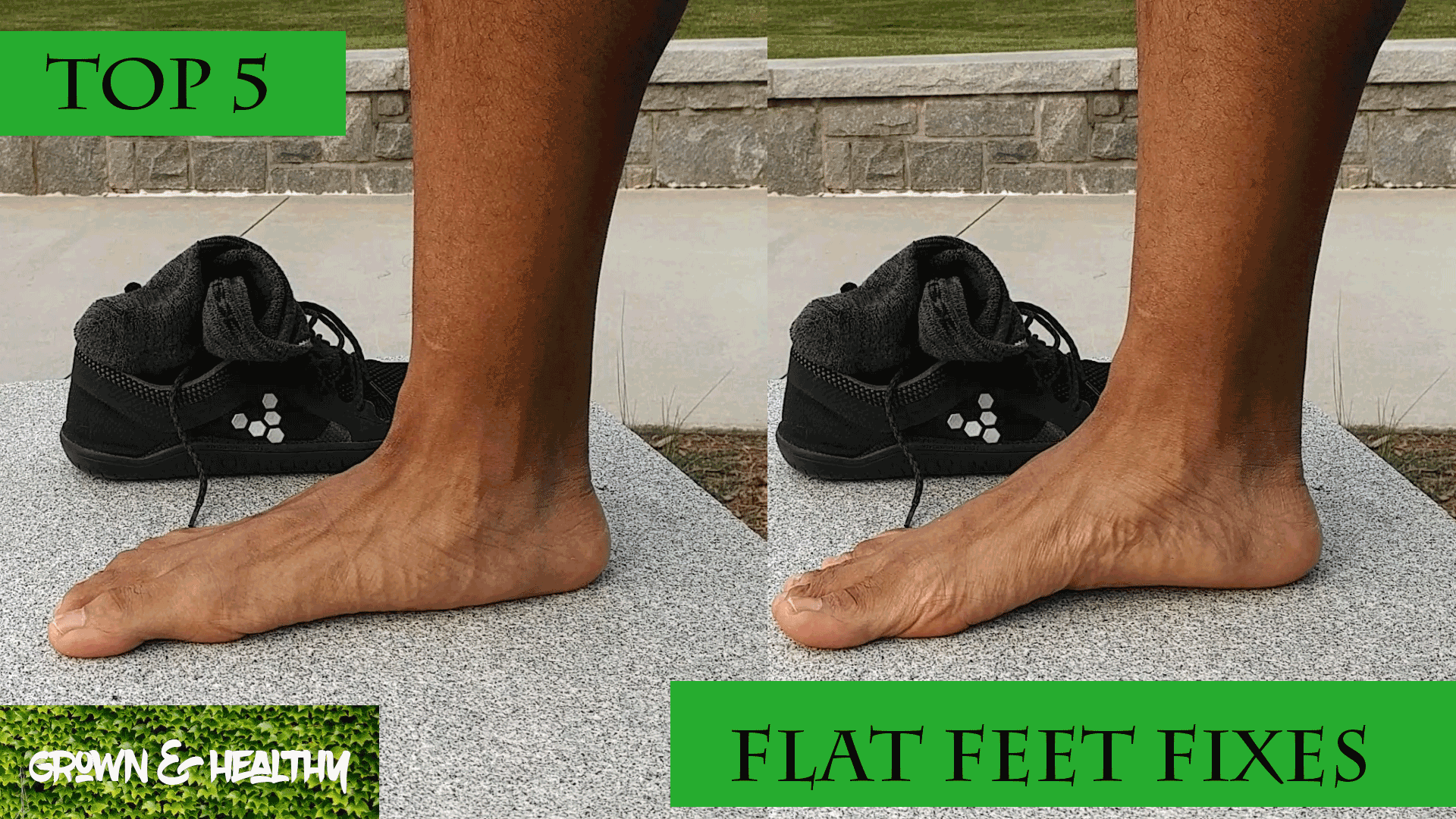 flat footed shoes